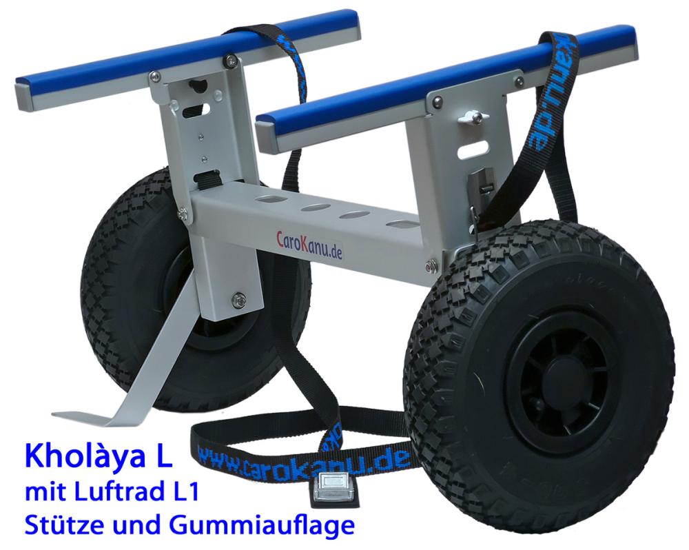 Kholaya L PUR-Rad P1 und Weichgummiauflage