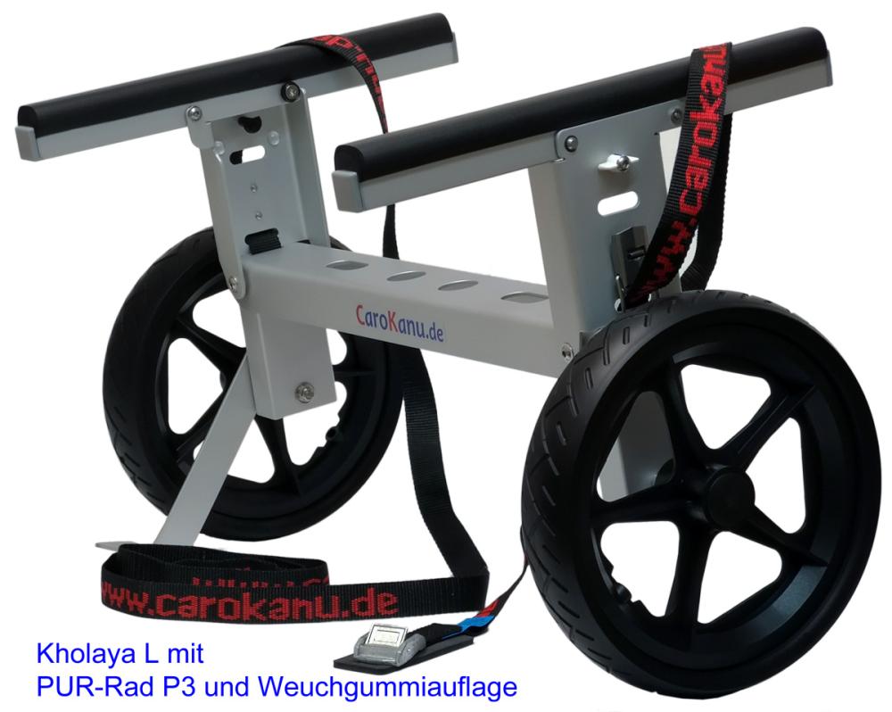 Kholaya L mit PUR-Rad P3 und Weichgummiauflage